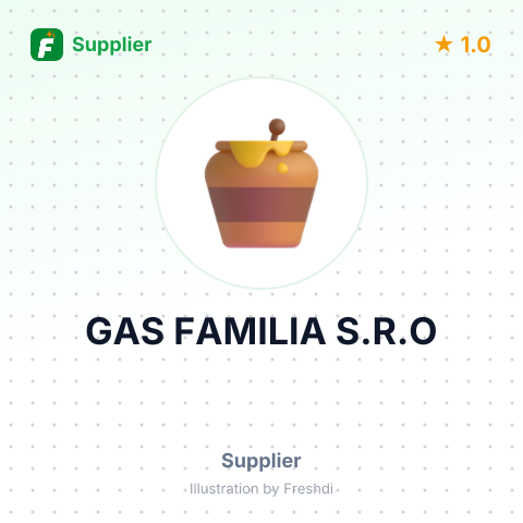 GAS FAMILIA S.R.O – summary card, no photo uploaded yet
