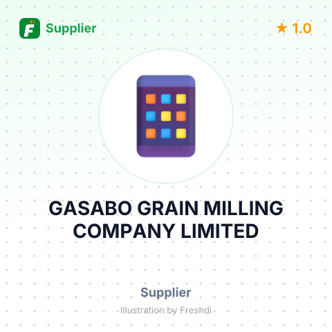 GASABO GRAIN MILLING COMPANY LIMITED – summary card, no photo uploaded yet
