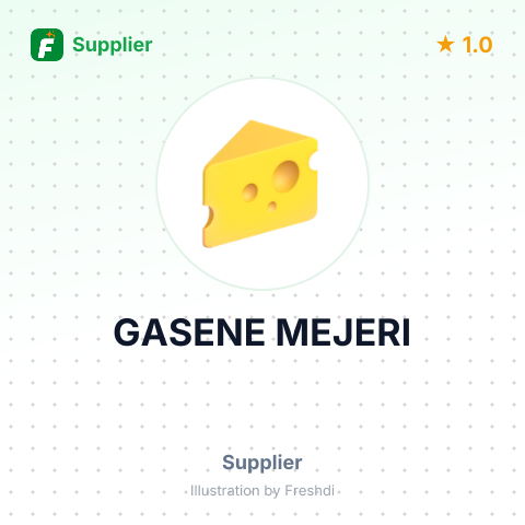 GASENE MEJERI – summary card, no photo uploaded yet