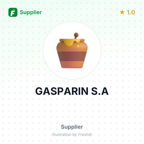 GASPARIN S.A – summary card, no photo uploaded yet