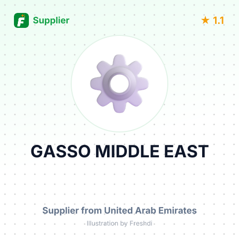 GASSO MIDDLE EAST – summary card, no photo uploaded yet