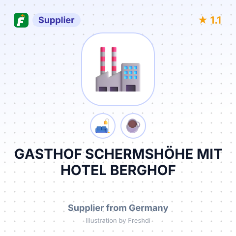 GASTHOF SCHERMSHÖHE MIT HOTEL BERGHOF – summary card, no photo uploaded yet