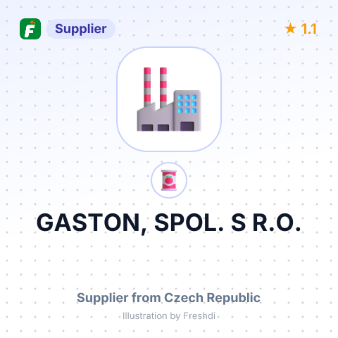 GASTON, SPOL. S R.O. – summary card, no photo uploaded yet