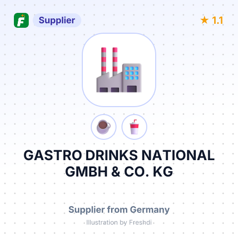 GASTRO DRINKS NATIONAL GMBH & CO. KG – summary card, no photo uploaded yet