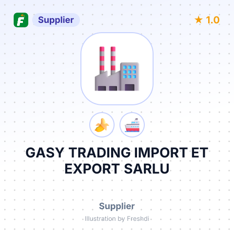 GASY TRADING IMPORT ET EXPORT SARLU – summary card, no photo uploaded yet