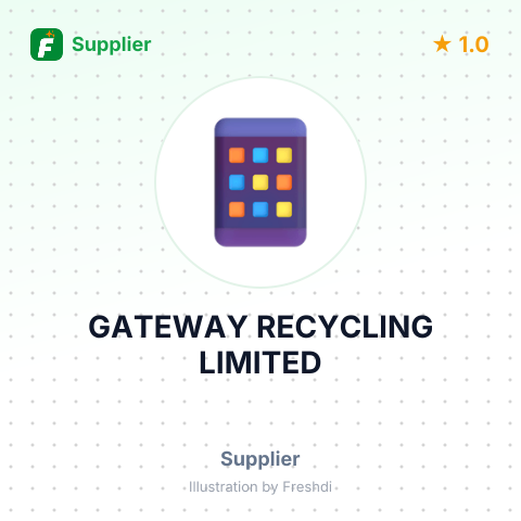 GATEWAY RECYCLING LIMITED – summary card, no photo uploaded yet