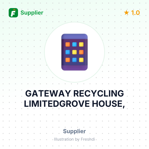 GATEWAY RECYCLING LIMITEDGROVE HOUSE, – summary card, no photo uploaded yet