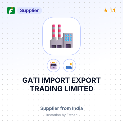 GATI IMPORT EXPORT TRADING LIMITED – summary card, no photo uploaded yet
