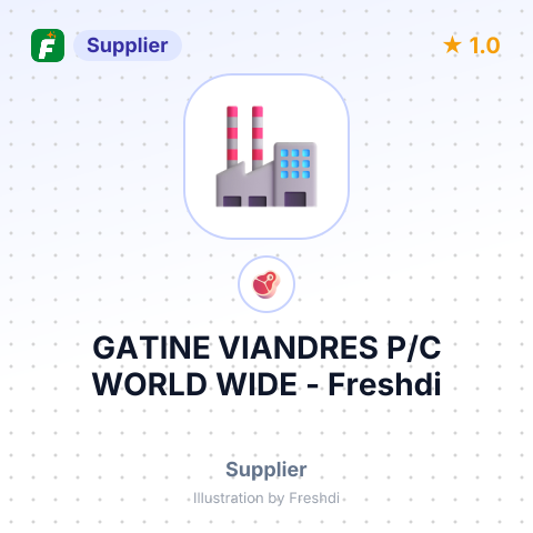 GATINE VIANDRES P/C WORLD WIDE – summary card, no photo uploaded yet