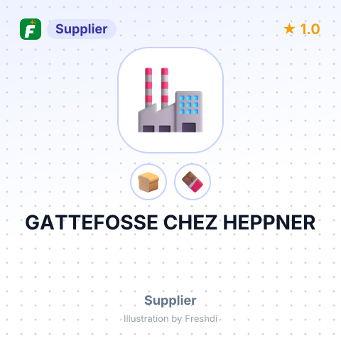 GATTEFOSSE CHEZ HEPPNER – summary card, no photo uploaded yet