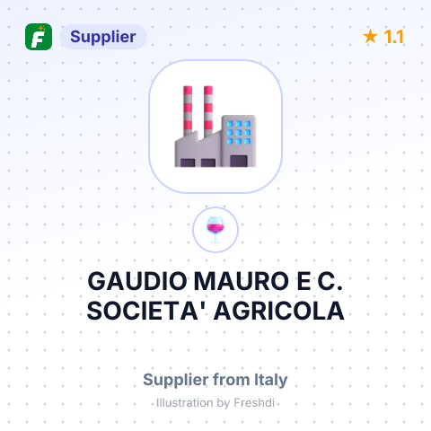 GAUDIO MAURO E C. SOCIETA' AGRICOLA – summary card, no photo uploaded yet