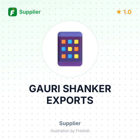 GAURI SHANKER EXPORTS – summary card, no photo uploaded yet