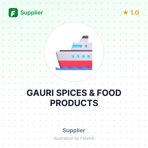 GAURI SPICES & FOOD PRODUCTS – summary card, no photo uploaded yet