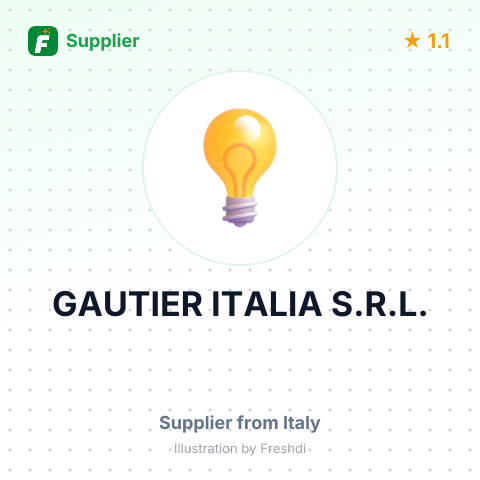 GAUTIER ITALIA S.R.L. – summary card, no photo uploaded yet