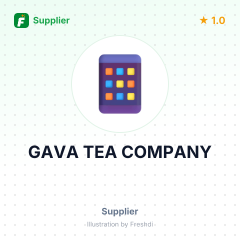 GAVA TEA COMPANY – summary card, no photo uploaded yet