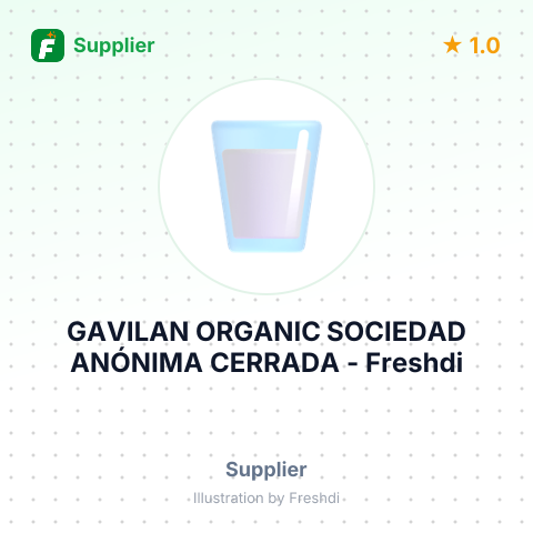 GAVILAN ORGANIC SOCIEDAD ANÓNIMA CERRADA – summary card, no photo uploaded yet