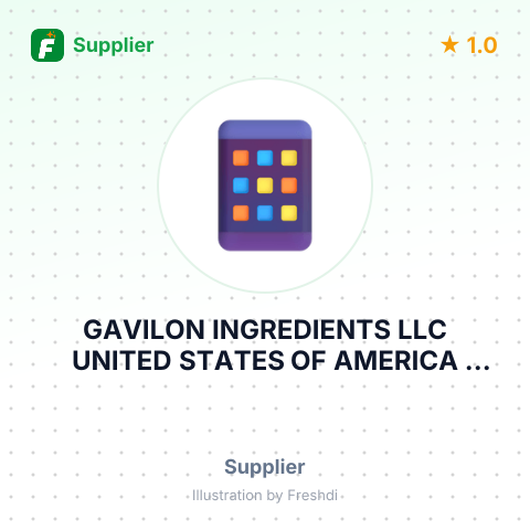 GAVILON INGREDIENTS LLC UNITED STATES OF AMERICA OMAHA NE US – summary card, no photo uploaded yet