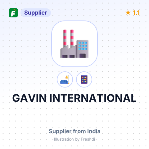 GAVIN INTERNATIONAL – summary card, no photo uploaded yet