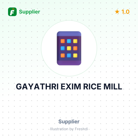 GAYATHRI EXIM RICE MILL – summary card, no photo uploaded yet