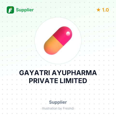 GAYATRI AYUPHARMA PRIVATE LIMITED – summary card, no photo uploaded yet