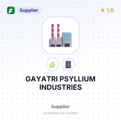 GAYATRI PSYLLIUM INDUSTRIES – summary card, no photo uploaded yet