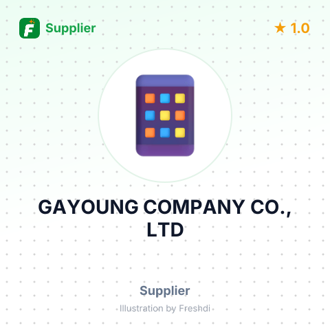 GAYOUNG COMPANY CO., LTD – summary card, no photo uploaded yet