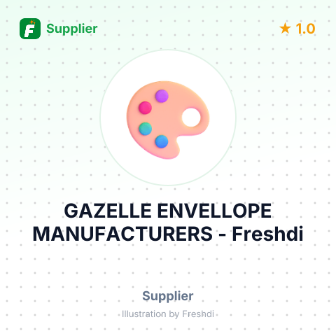 GAZELLE ENVELLOPE MANUFACTURERS – summary card, no photo uploaded yet