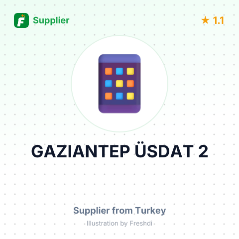 GAZIANTEP ÜSDAT 2 – summary card, no photo uploaded yet