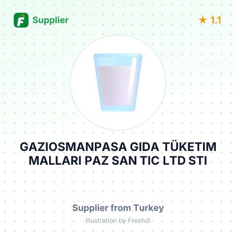 GAZIOSMANPASA GIDA TÜKETIM MALLARI PAZ SAN TIC LTD STI – summary card, no photo uploaded yet