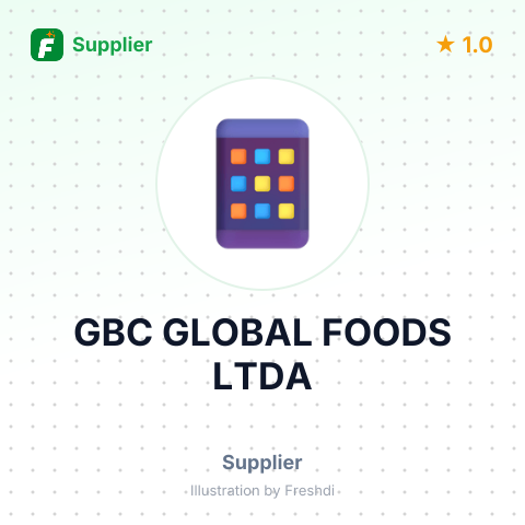 GBC GLOBAL FOODS LTDA – summary card, no photo uploaded yet