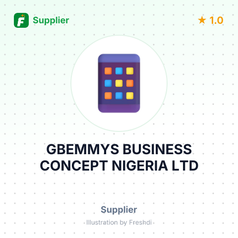 GBEMMYS BUSINESS CONCEPT NIGERIA LTD – summary card, no photo uploaded yet