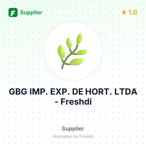 GBG IMP. EXP. DE HORT. LTDA – summary card, no photo uploaded yet