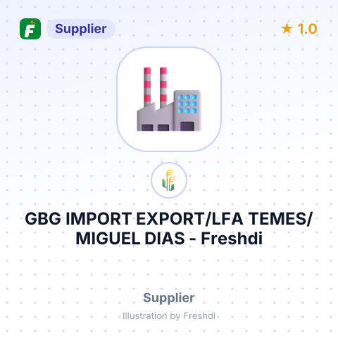 GBG IMPORT EXPORT/LFA TEMES/ MIGUEL DIAS – summary card, no photo uploaded yet