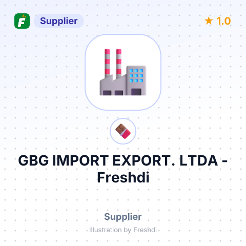 GBG IMPORT EXPORT. LTDA – summary card, no photo uploaded yet