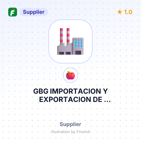 GBG IMPORTACION Y EXPORTACION DE HORTIGRANJEIROS LTDA – summary card, no photo uploaded yet