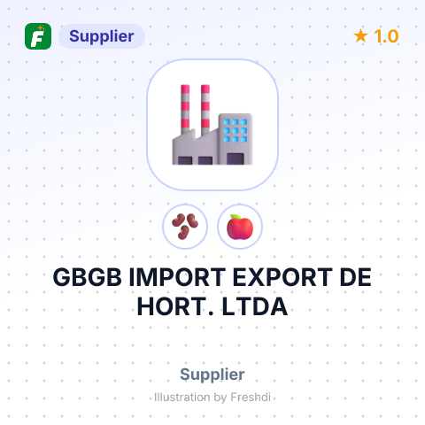 GBGB IMPORT EXPORT DE HORT. LTDA – summary card, no photo uploaded yet