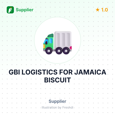 GBI LOGISTICS FOR JAMAICA BISCUIT – summary card, no photo uploaded yet