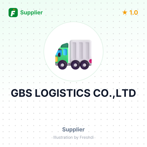 GBS LOGISTICS CO.,LTD – summary card, no photo uploaded yet