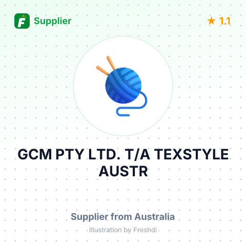 GCM PTY LTD. T/A TEXSTYLE AUSTR – summary card, no photo uploaded yet