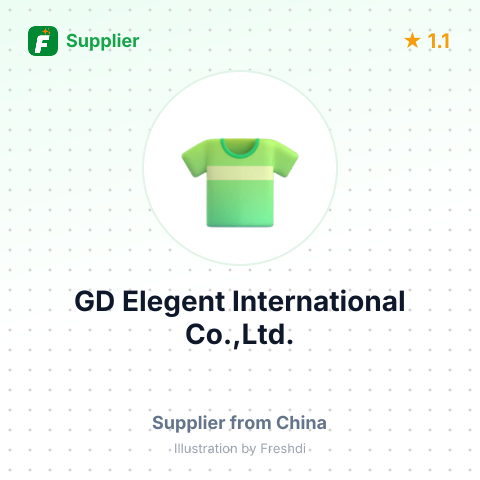 GD Elegent International Co.,Ltd. – summary card, no photo uploaded yet