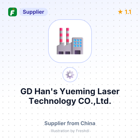 GD Han's Yueming Laser Technology CO.,Ltd. – summary card, no photo uploaded yet
