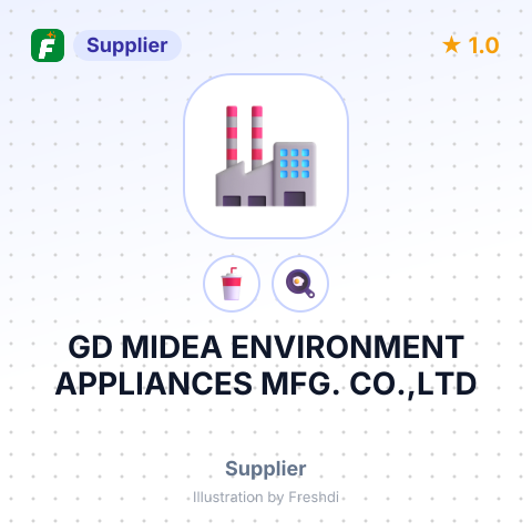 GD MIDEA ENVIRONMENT APPLIANCES MFG. CO.,LTD – summary card, no photo uploaded yet