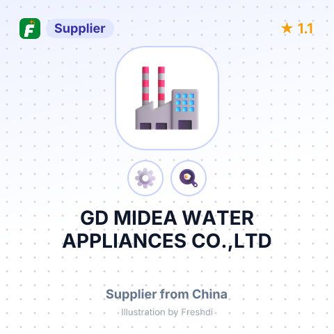 GD MIDEA WATER APPLIANCES CO.,LTD – summary card, no photo uploaded yet