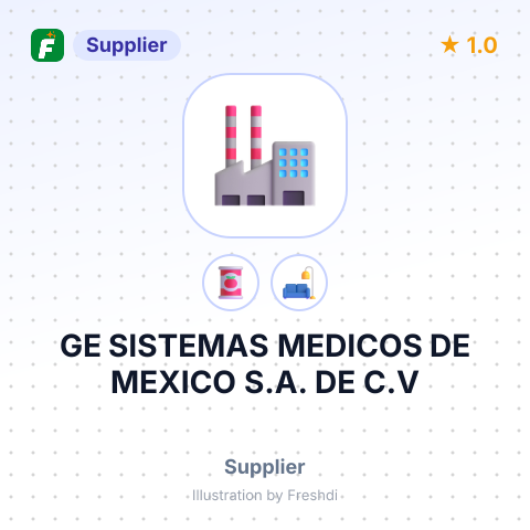 GE SISTEMAS MEDICOS DE MEXICO S.A. DE C.V – summary card, no photo uploaded yet