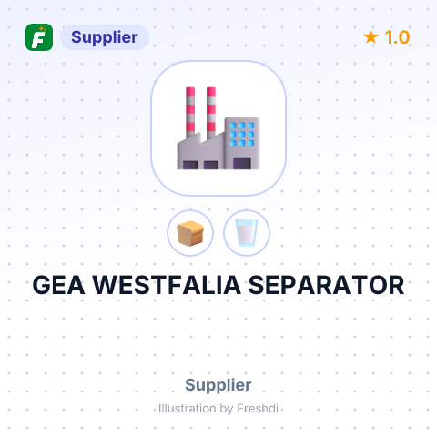 GEA WESTFALIA SEPARATOR – summary card, no photo uploaded yet