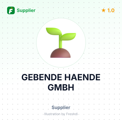 GEBENDE HAENDE GMBH – summary card, no photo uploaded yet