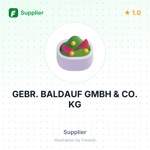 GEBR. BALDAUF GMBH & CO. KG – summary card, no photo uploaded yet