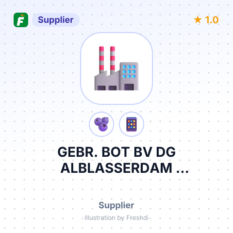 GEBR. BOT BV DG ALBLASSERDAM NETHERLANDS – summary card, no photo uploaded yet