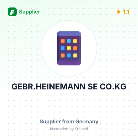 GEBR.HEINEMANN SE CO.KG – summary card, no photo uploaded yet