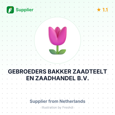 GEBROEDERS BAKKER ZAADTEELT EN ZAADHANDEL B.V. – summary card, no photo uploaded yet